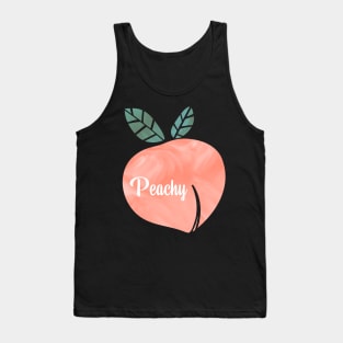 Peachy A Cute Art - Cute Summertime Love In Tumblr-Style Tank Top